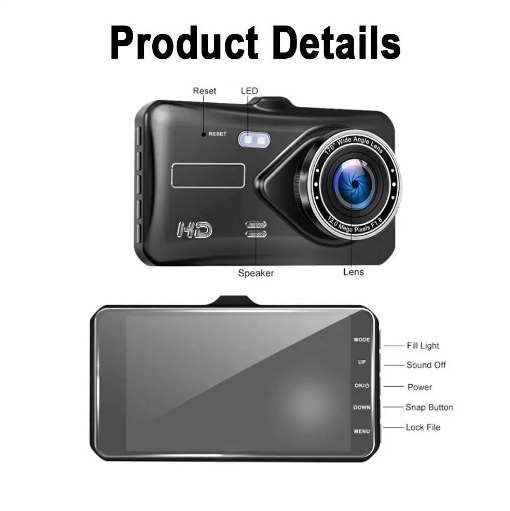 Full HD Auto Kamera za Dashcam Nadzor
